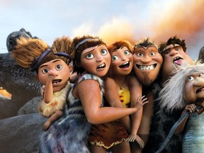 The Croods will play at Assiniboine Park on the outdoor screen this Friday. (SUPPLIED PHOTO)