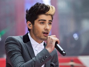 One Direction star Zayn Malik is seen in this 2012 file photo. REUTERS/Andrew Burton