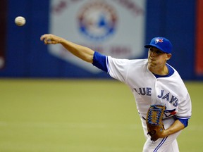 Toronto Blue Jays relief pitcher Aaron Sanchez. (ERIC BOLTE/USA TODAY Sports)
