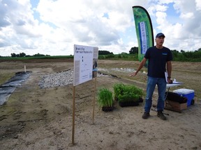 UTRCA's Craig Merkley discusses the layout and benefits of the new phosphorus filter