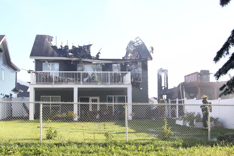 Three homes destroyed by fire Edmonton Sun