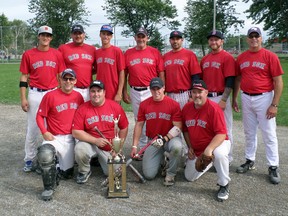 Submitted photo
JB Sox won the Brad Rienguette Shamou Shootout Memorial Fastball Tournament last weekend.