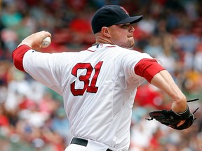 Red Sox pitcher Jon Lester is on the trade block with Thursday's deadline approaching. (AFP