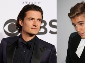 Orlando Bloom and Justin Bieber. 

(REUTERS)