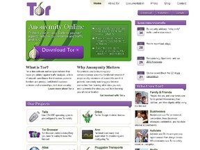 Torproject.org. (Screenshot)