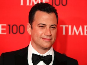 Television host Jimmy Kimmel arrives for the Time 100 gala celebrating the magazine's naming of the 100 most influential people in the world for the past year, in New York, April 23, 2013. (REUTERS/Lucas Jackson)