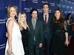 Cast members of "The Big Bang Theory"

REUTERS/Danny Moloshok