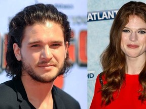 Kit Harington and Rose Leslie.

(WENN)