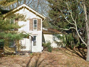 A Michigan man died Wednesday when when he crashed into an abandoned home at 216 Spruce Rd. W. in St. Charles, Mich. where would-be rescuers were driven back by swarms of bees.
(Google Maps image)