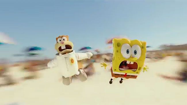 3D 'SpongeBob Squarepants' in trailer