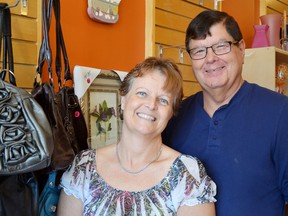 Bonnie Issac and Wayne Boyle opened Bonnie’s Restore and Dairy Bar, a new shop on Main Street, on July 1.