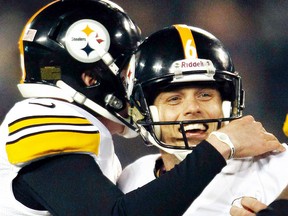Pittsburgh Steelers kicker Shaun Suisham of Wallaceburg. (GARY CAMERON/Reuters)