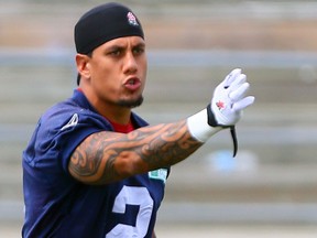 The Argonauts say an MRI revealed some positive news concerning injured star Chad Owens. (TORONTO SUN/FILES)