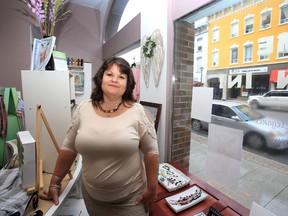 Dawn Odell, owner of Simple Elegance Boutique at Century Place.

JEROME LESSARD/The Intelligencer