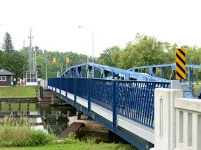 Murray Canal Bridge in Quinte West. - INTELLIGENCER PHOTO