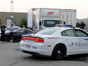 Quebec police car. 

JEAN-FRANCOIS DESGAGNES/QMI Agency