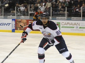 Jeremiah Addison is a former first-round pick of the Saginaw Spirit. (CHL)