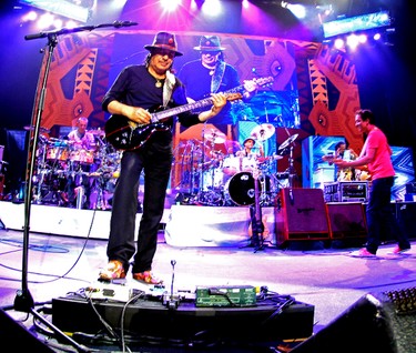 Music legend Santana plays in concert at Rexal Place in Edmonton Alta., on Aug. 5, 2014 Hugo Sanchez/Edmonton Sun/QMI Agency