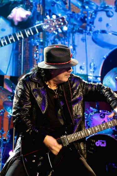 Music legend Santana plays in concert at Rexal Place in Edmonton Alta., on Aug. 5, 2014 Hugo Sanchez/Edmonton Sun/QMI Agency