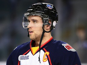 Florida Panthers and Team Canada defenceman Aaron Ekblad suffered a concussion during a world junior camp exhibition game Tuesday. (AL CHAREST/QMI Agency)