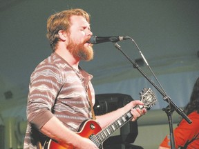 Lead singer Ewan Currie and The Sheepdogs will play Sept. 5. (AMBER MCGUCKIN/QMI Agency)