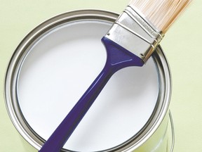 can of white paint