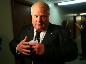 Mayor Rob Ford. (Dave Abel/Toronto Sun)