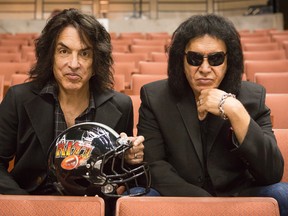Paul Stanley and Gene Simmons of KISS.