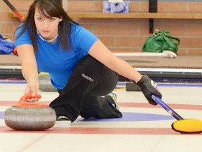 Kathleen Dunbar is excited to be entering into the world of ladies curling this winter as part of the Leslie Rogers rink who will play out of the Saville Sports Centre in Edmonton. - Photo Supplied