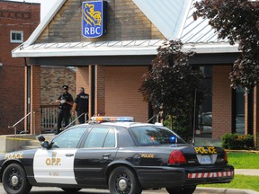 The Otterville branch of the Royal Bank of Canada was robbed Aug. 8, 2014.  MONTE SONNENBERG / SIMCOE REFORMER