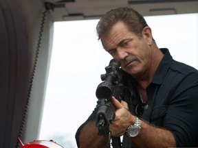 Mel Gibson in "The Expendables 3."