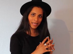 Lilly Singh, also known as Superwoman has over 3 million subscribers. (YouTube screen shot)