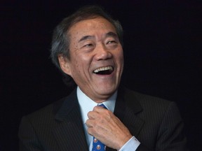 Islanders owner Charles Wang looks on during the announcement that the NHL's New York Islanders will move to the Barclays Center in Brooklyn from 2015 in New York October 24, 2012. (REUTERS/Andrew Kelly)