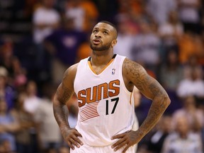 The NBA suspended Suns forward P.J. Tucker three games following his guilty plea to super extreme DUI in Arizona. (Christian Petersen/Getty Images/AFP)