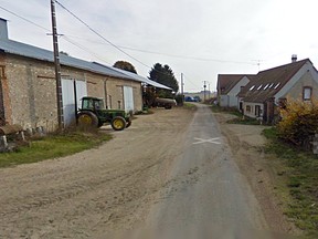 The hamlet of La Mort aux Juifs - translated to English as "Death to Jews."
(Screenshot from Google Maps)