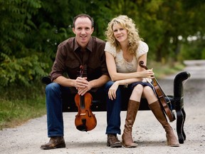 The husband-and-wife duo of fiddlers Donnell Leahy and Natalie MacMaster will perform at the Napanee County Courthouse on Aug. 23.
(Supplied photo)