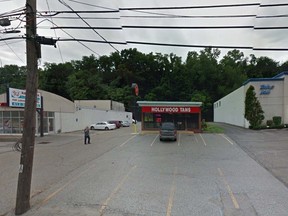 Business where a sinkhole opened up on McKnight Road, Ross Township, PA, U.S. (Google)