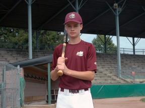 Brendan Johnston of St. Thomas was part of an elite team representing the London & District Baseball Association at the Ontario Summer Games in Windsor this past weekend. 

Ben Forrest/Times-Journal