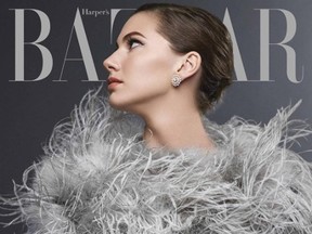 Audrey Hepburn's granddaughter, Emma Ferrer poses for Harper's Bazaar. (Harper's Bazaar)
