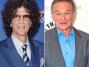 Howard Stern and Robin Williams (WENN.COM)