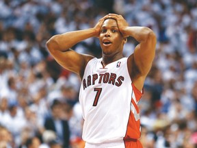 Kyle Lowry’s Raptors will get later home starts this season, with 7:30 p.m. start times on weekdays. The Raps no longer play 1 p.m. games on Sundays. (Craig Robertson/Toronto Sun)