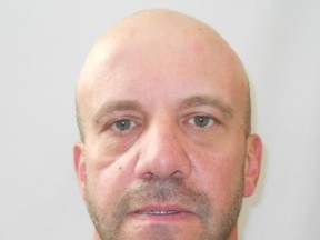 Luigi Deangelis, 47, was released from Headingley Correctional Centre Wednesday, Aug. 13, 2014. 
He was sent back to jail for 14 months for violating conditions of his release after a 2003 conviction for three counts of sexual assault, break enter and theft and possession of a weapon.
