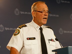Toronto Police Chief Bill Blair. (Chris Doucette/Toronto Sun)