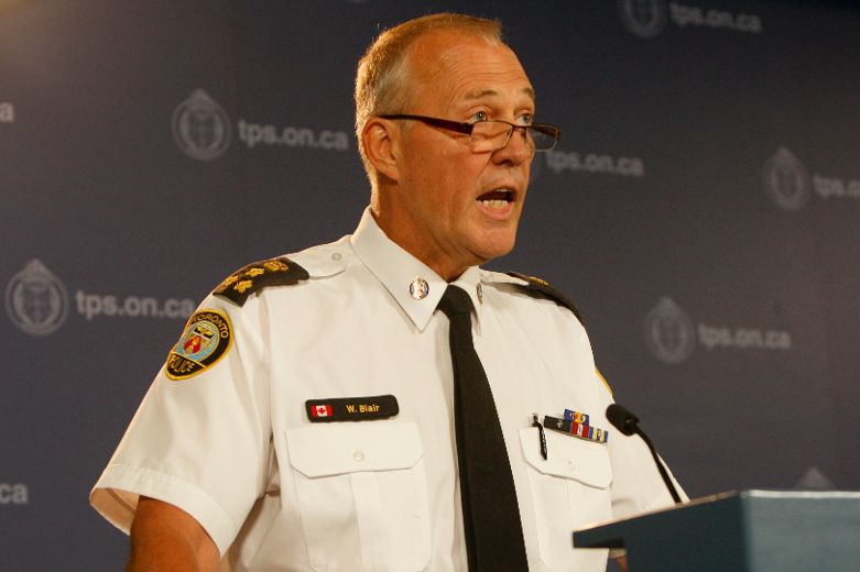 Chief Blair says he'll serve till end of his contract | Toronto Sun