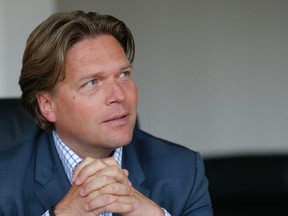 Tory leadership candidate Thomas Lukaszuk, during an editorial board meeting at the Calgary Sun on Thursday August 14, 2014.
Al Charest/Calgary Sun/QMI Agency