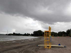 Britannia Beach was empty during a cold snap that hit the capital region on Thursday, Aug. 14 and Friday, Aug. 15, 2014.
Tony Caldwell/Ottawa Sun/QMI Agency