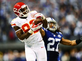 Kansas City Chiefs wide receiver Dwayne Bowe was suspended after he was reportedly caught speeding and in possession of marijuana in November. (USA Today)