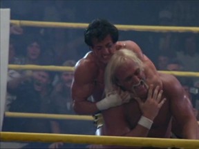 Hulk Hogan faced off against Rocky Balboa in 1982's Rocky III.