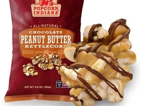 Chocolate Peanut Butter Drizzlecorn, by Popcorn, Indiana.