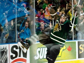 Bo Horvat has been working this summer in St. Marys with long-time coach Kathy McIlwain who helped train the Sarnia Sting. (CRAIG GLOVER/The London Free Press)